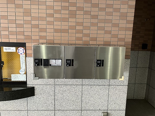 ライオンズガーデン千川1階 宅配ボックス　※2026年4月の写真