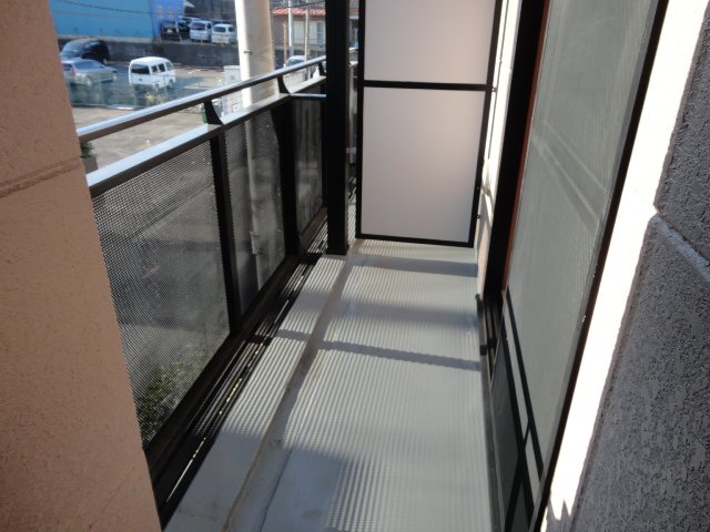 トリムガーデンサカクラ203号室 ベランダ