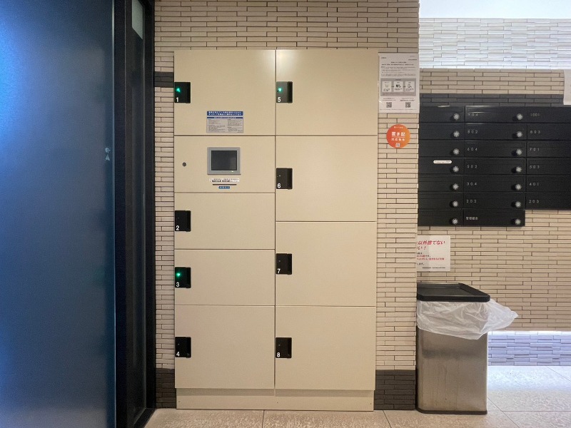 LUMEED横浜阪東橋9階 宅配ボックス