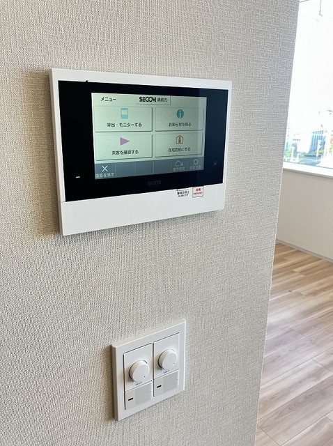 ザ・パークハウス鷺沼612号室 モニタ付きオートロック　2025年11月撮影