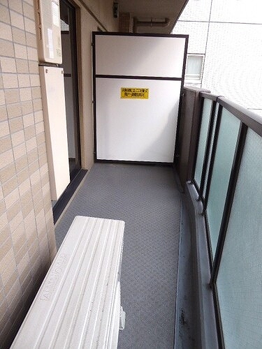 ライオンズステーションプラザ松戸 バルコニー　※前回募集時2022年11月の写真