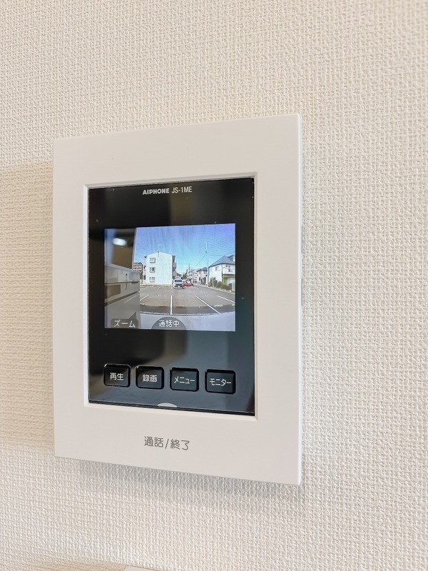 アイビスコートⅡ2階 テレビモニター付きインターホン