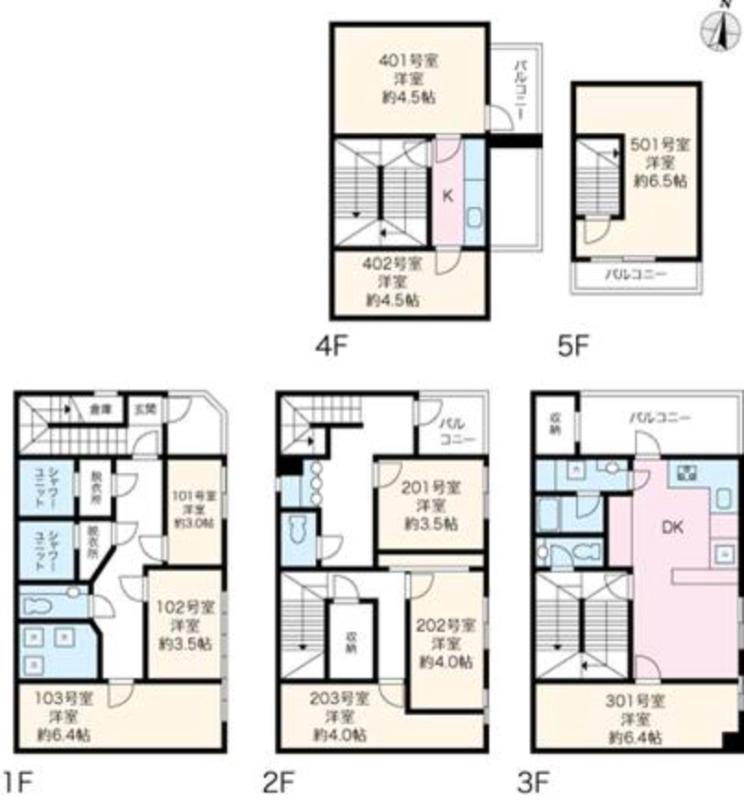 ロシェル蔵前2階 間取
