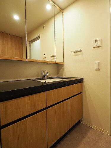 プラウドタワー芝浦16階 洗面所