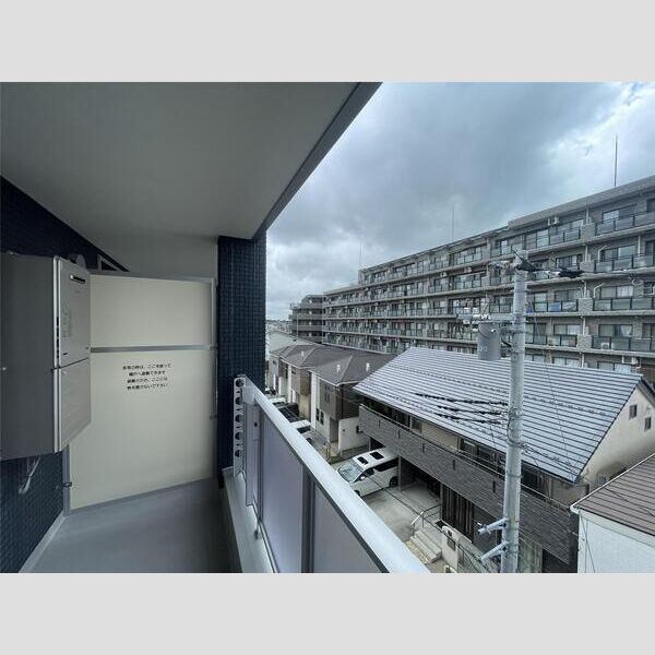 リーブルファイン大袋駅前401号室 バルコニー