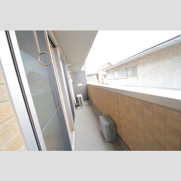 Y.K.花畑202号室 バルコニー