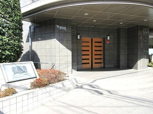 ライオンズステージ目黒本町 エントランス　※2022年3月撮影