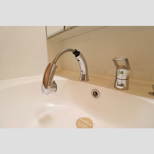 リラ・クレール102号室 洗髪洗面化粧台シャワー