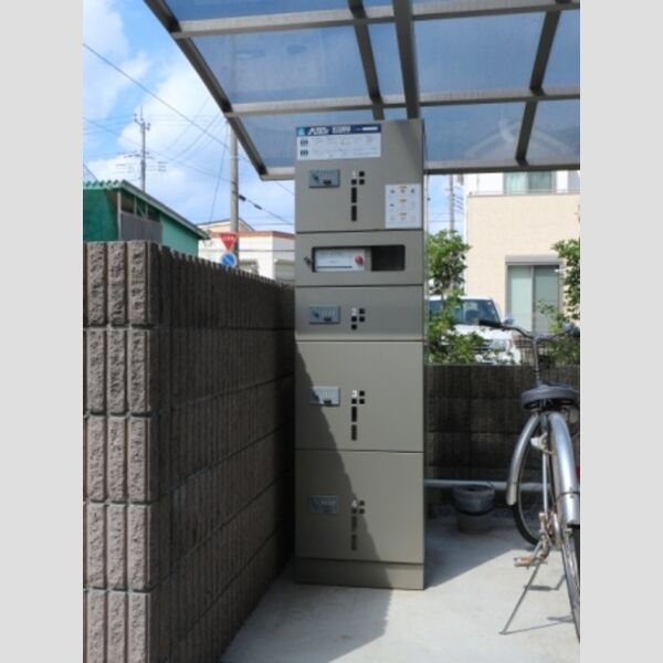 オ・ソレイユABIKO 宅配ボックス