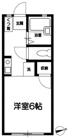 プレアデス酒匂1階 間取