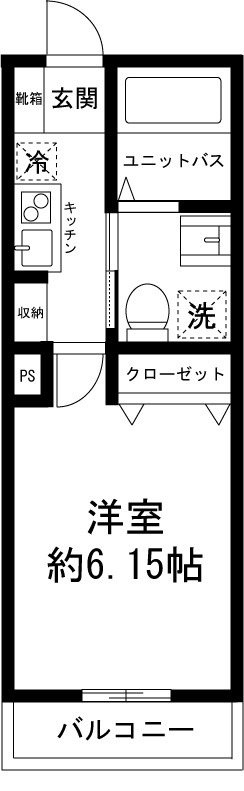 ガーデンコート東府中1階 間取