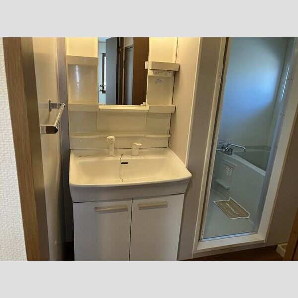 ヴィラ・ボヌール201号室 洗髪洗面化粧台