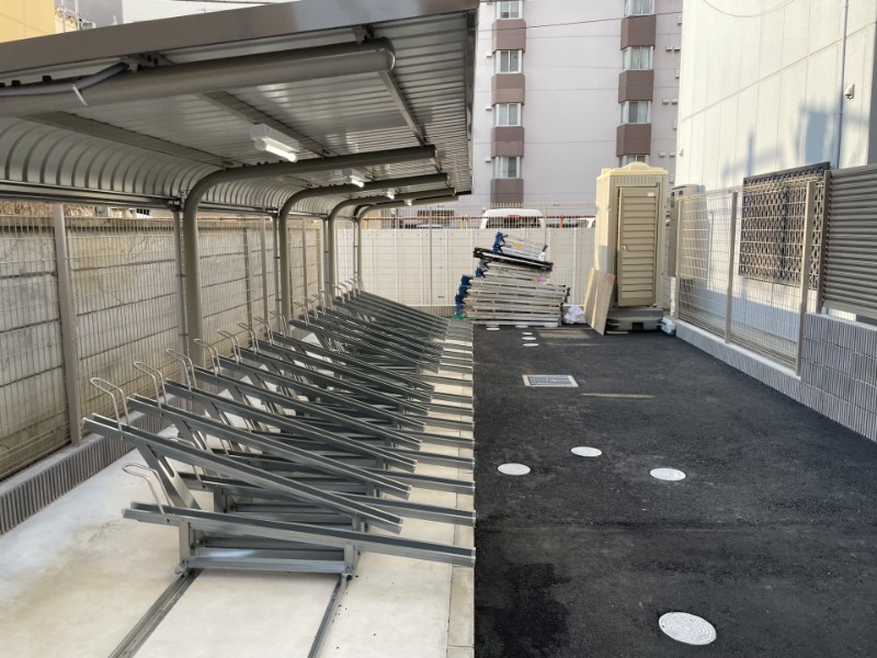 クレヴィアリグゼ蒲田西7階 駐輪場