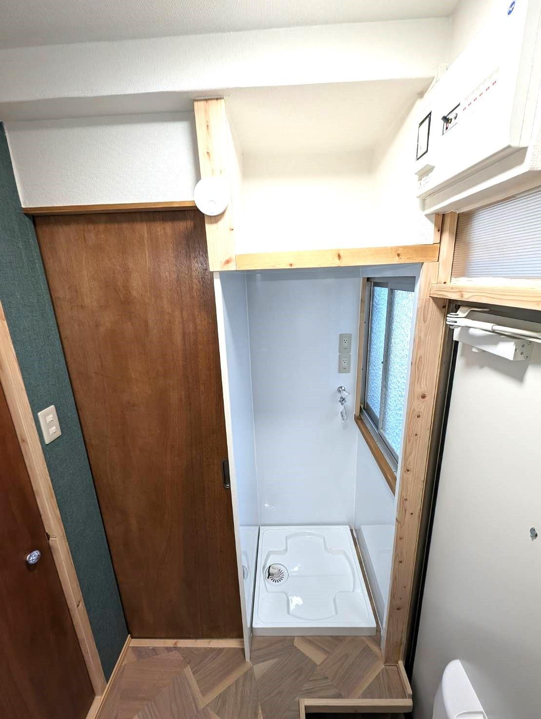 田中ハウス102号室 室内洗濯機置き場