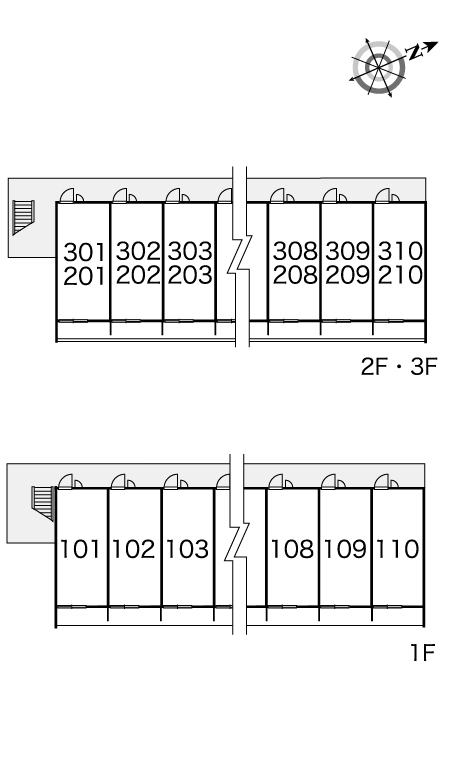 レオパレスヒルサイドテラス弐302号室 部屋その他