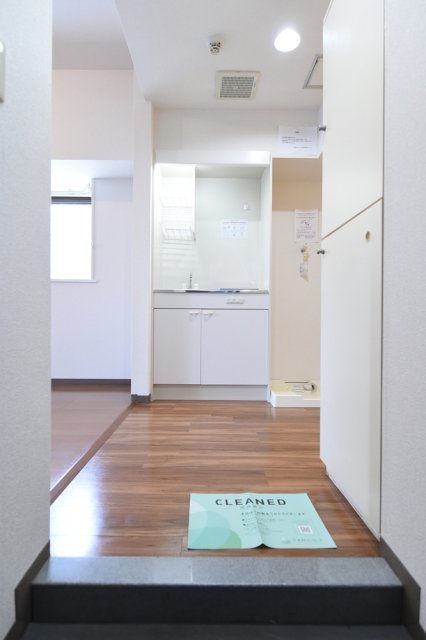 スカイノブレ川崎柳町 玄関