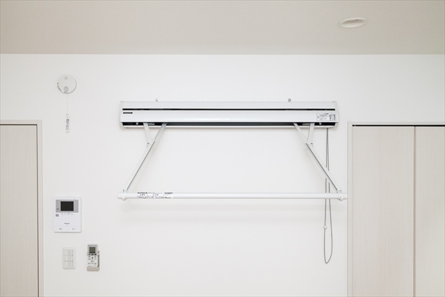 Ｓｕｍｍｅｒ　Ｃｌｕｂ　柏 室内物干し