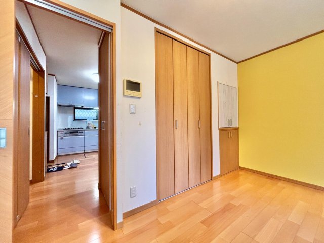 子猫と小川のスフレ 備え付け収納でお部屋を広く使えますね♪