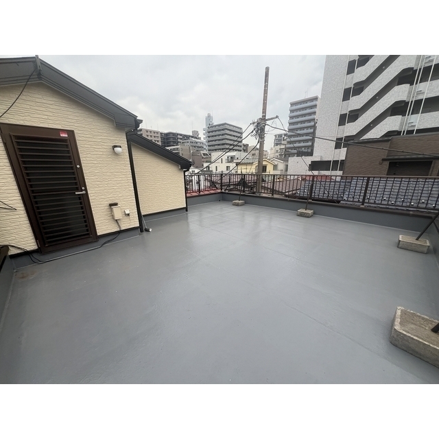 大島8丁目戸建 屋上ルーフバルコニー