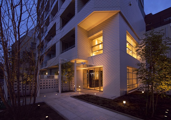 レジディア文京湯島Ⅲ12階 エントランス