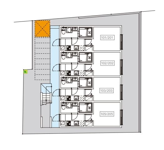Ｗｉｓｔｅｒｉａ　Ｈｏｐｅ2階 部屋その他