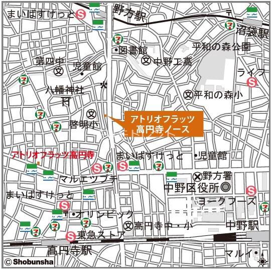 アトリオフラッツ高円寺ノース2階 null