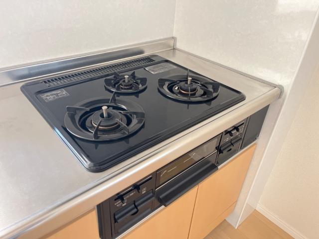 ヴィレッジコート305号室 ガスコンロ