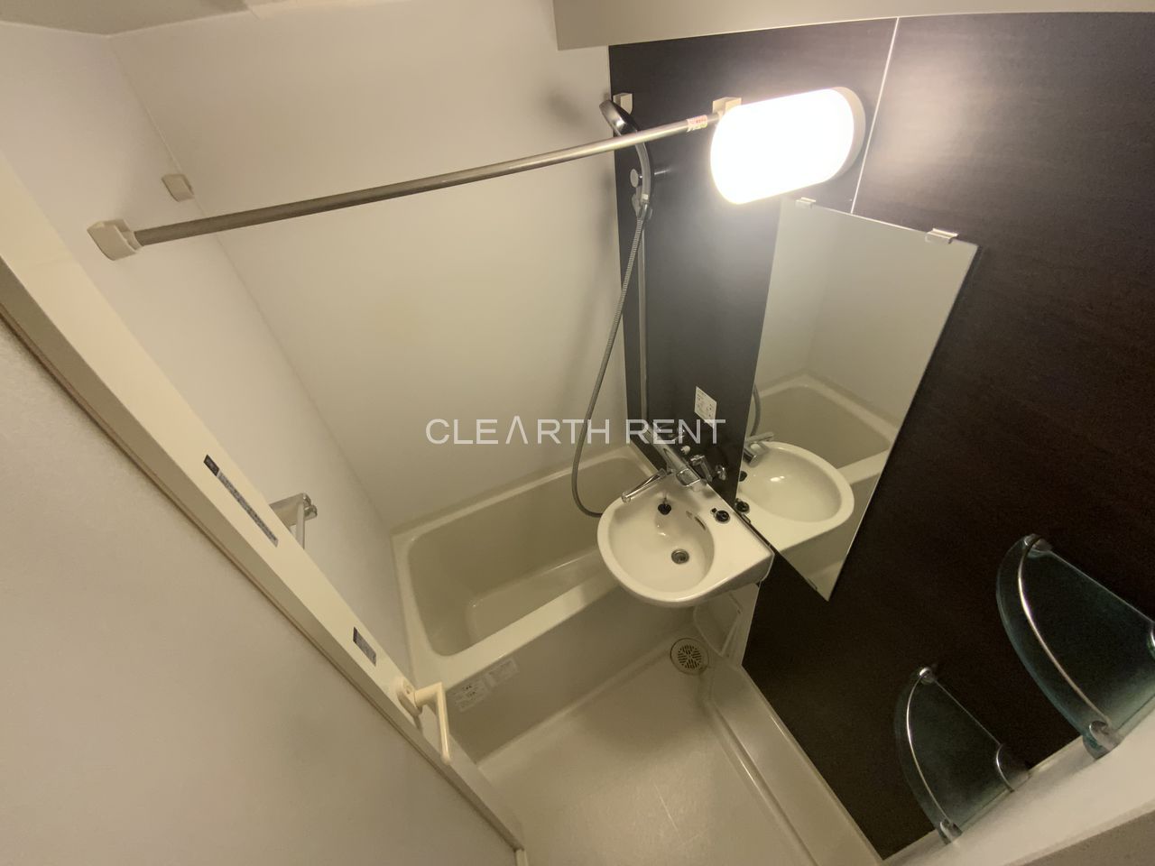 コンシェリア芝公園＜ＴＯＫＹＯ ＰＲＥＭＩＵＭ＞13階 浴室乾燥機付バスルーム