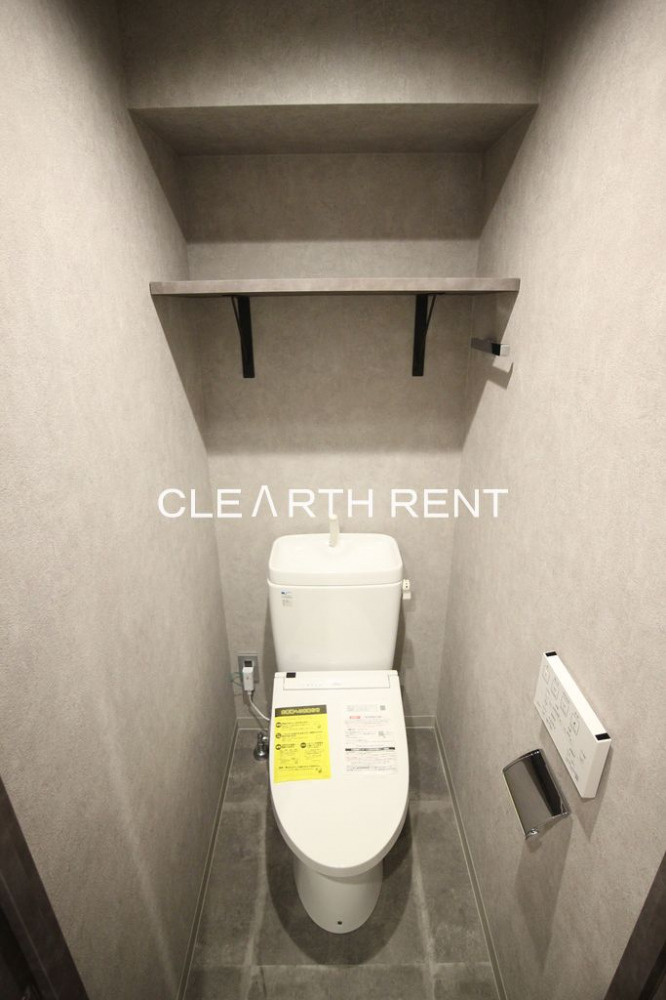 パレステュディオ虎ノ門4階 清潔感あるシャワー付きトイレ