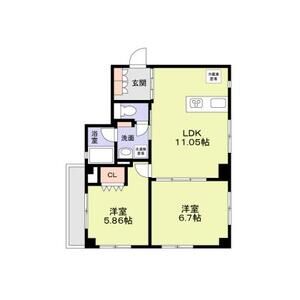 Astoltia103号室 間取