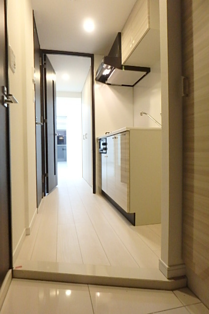 ガーラ・ステーション横濱関内4階 姿見鏡付の玄関