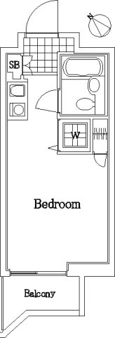 マイキャッスル渋谷ＪＰ1111号室 間取