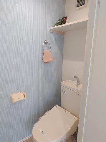 ラプレ下丸子 ウォシュレット付きで清潔なお手洗い