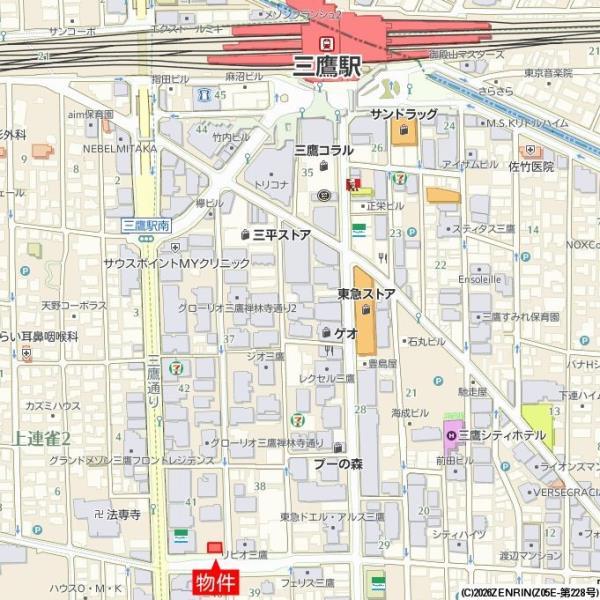Ｂｒｉｌｌｉａ三鷹禅林寺通り4階 null