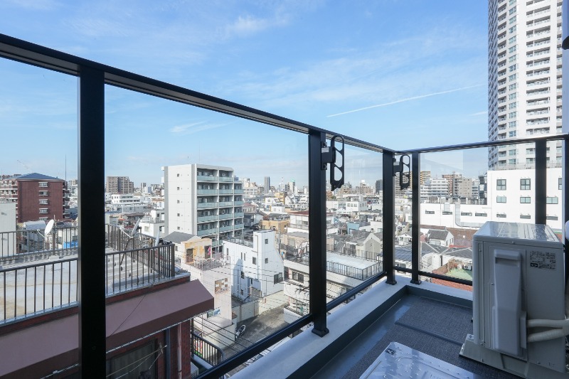 ドゥーエ日暮里Ⅲ7階 バルコニー