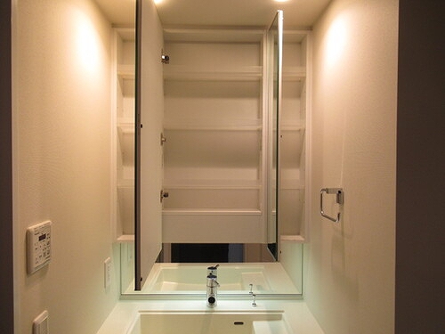 グローベル　ザ・スイート横浜プレミア 洗面台収納