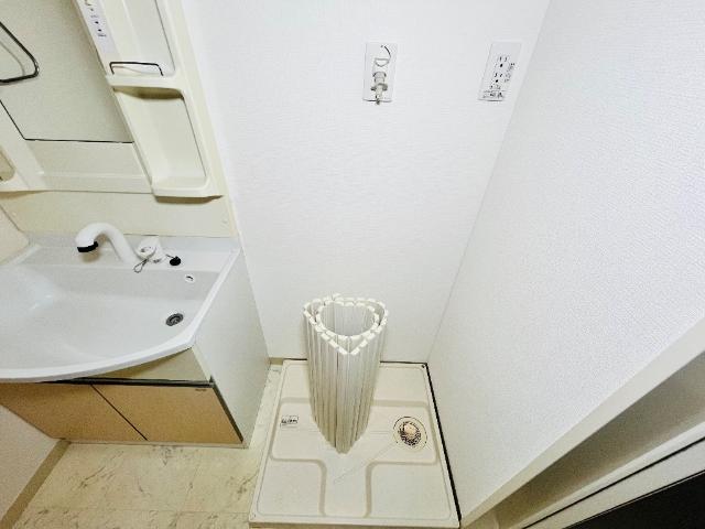 ベルクラージュ 洗濯機置き場