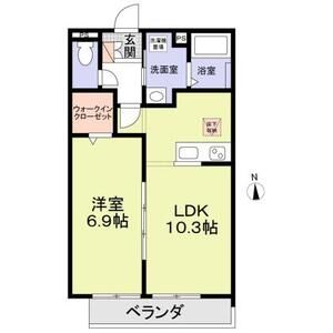 フォレスト・メゾン浦和北202号室 間取