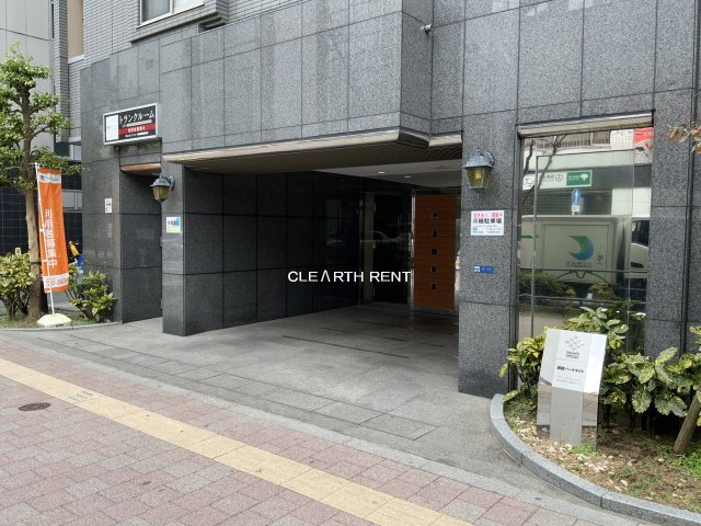 パレステュディオ新宿パークサイド 高級感のあるエントランス
