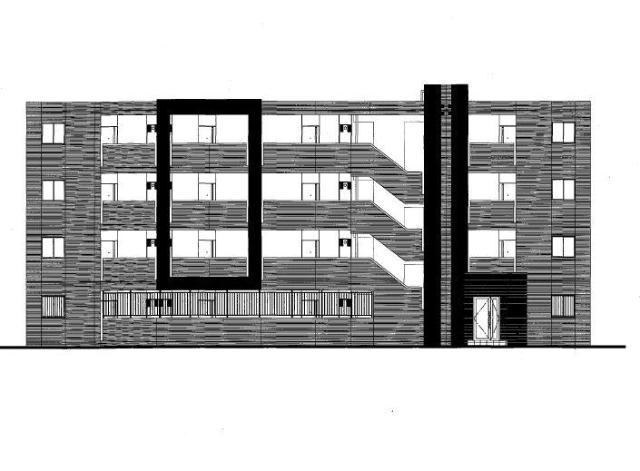 蕨市錦町マンション新築工事の外観画像