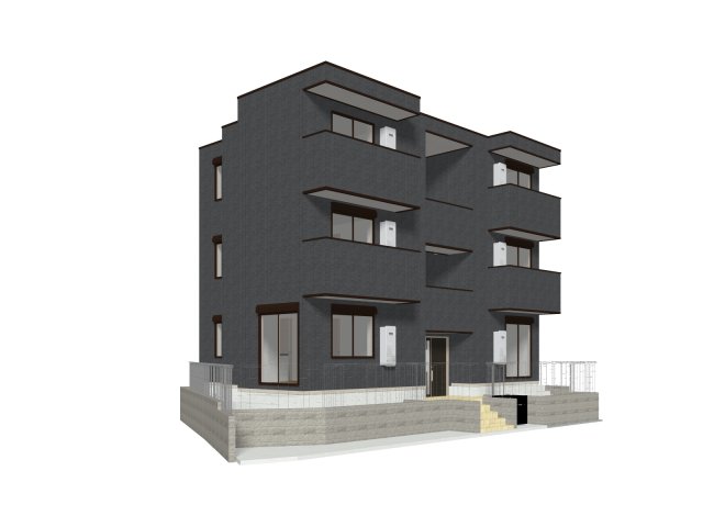 ヴェール新千葉0202号室 外観パース