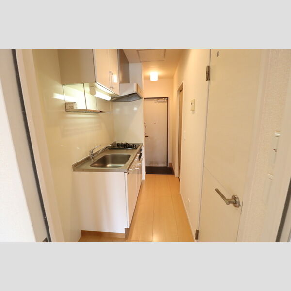 アビデホンダ101号室 キッチン～玄関