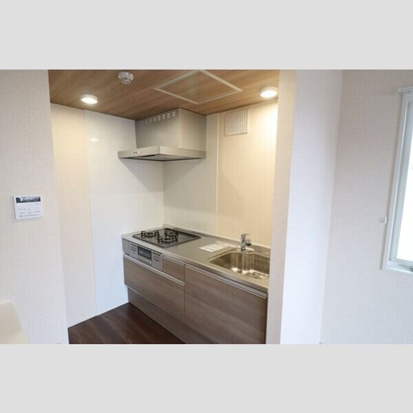 ハイクレスト301号室 キッチン　三口コンロ
