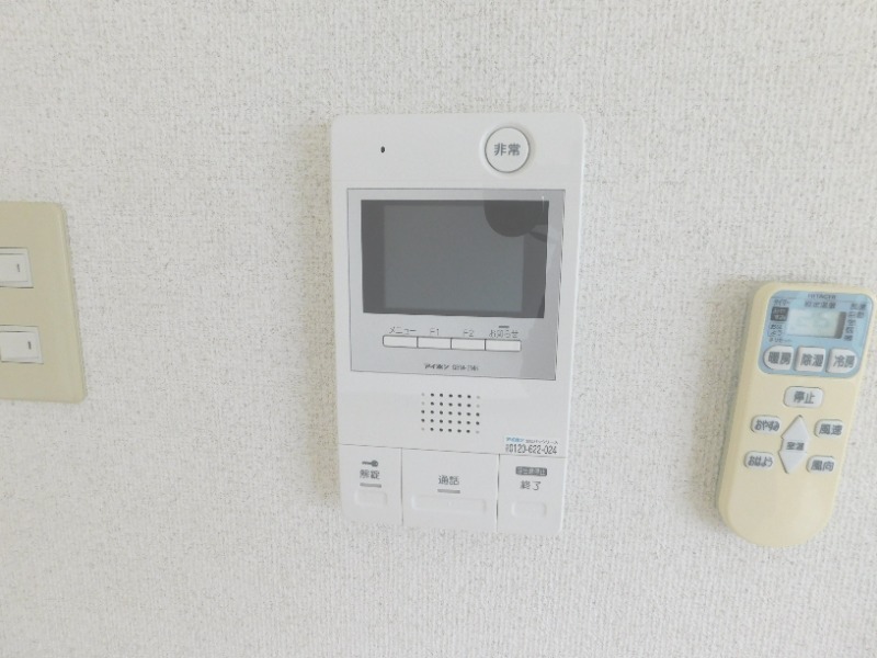 パティオ市ヶ尾4階 モニター付きインターホン