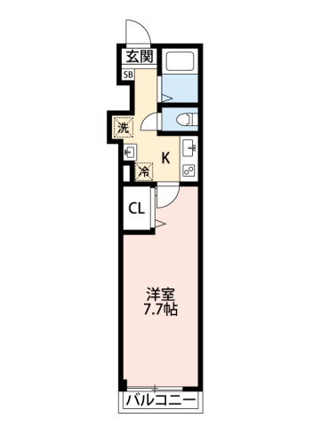 ラ フォンテ石神井台1階 間取