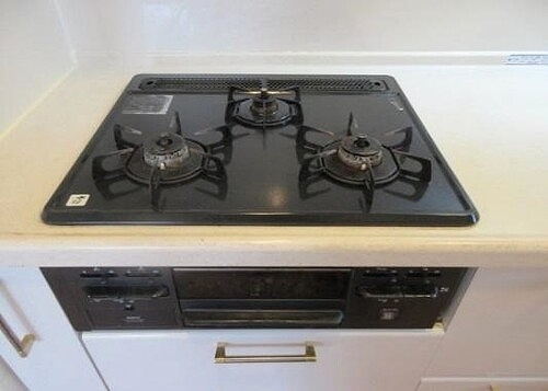 イトーピア大島ステーションコート12階 ３口ガスコンロ　※2026年2月撮影の写真