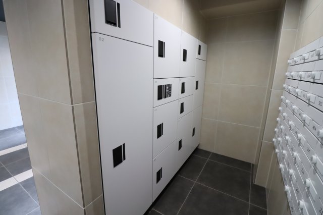 GENOVIA堀切菖蒲園0601号室 メールボックス・宅配ボックス