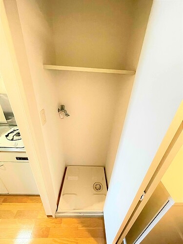 プレジオ３ 室内洗濯機置場  ※同タイプ別部屋2022年9月撮影