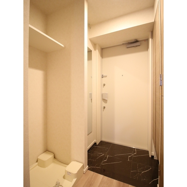 プレール・ドゥーク大山駅前 玄関、室内洗濯機置場