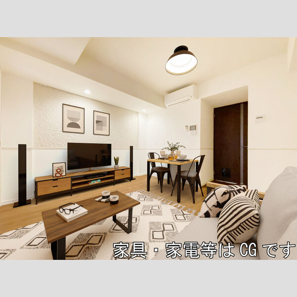 Hill Flat Osaki116号室 116号室家具家電はCGです